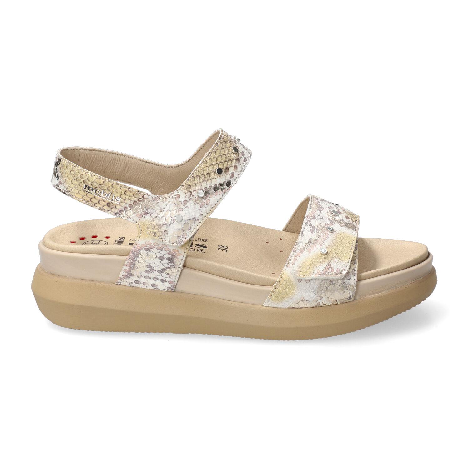 sandales femme modèle Farra Jaune - Mephisto